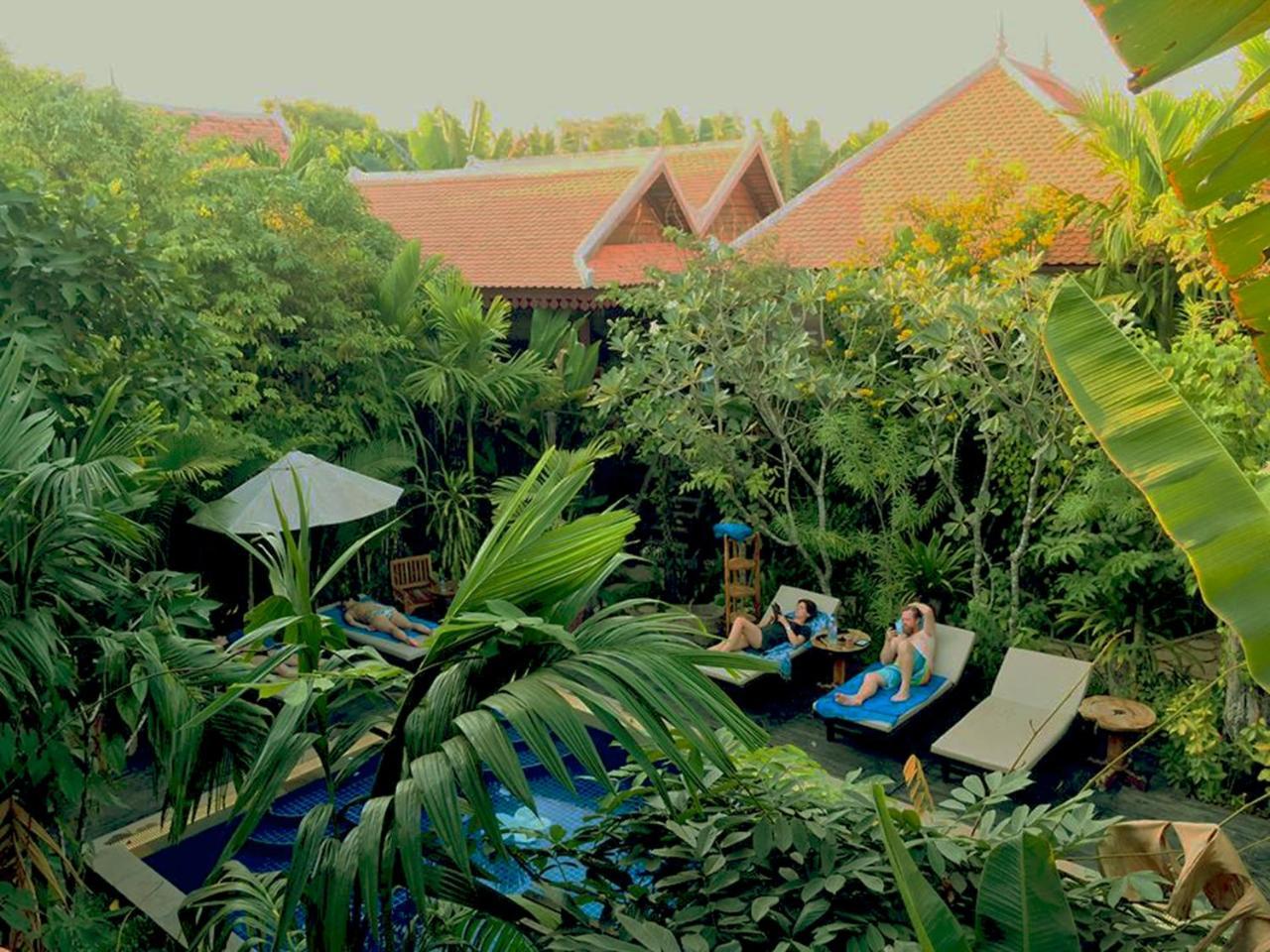 Malu Khmer Villa Siem Reap Exteriér fotografie