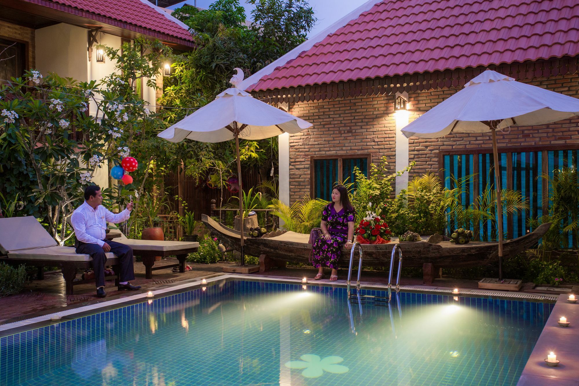 Malu Khmer Villa Siem Reap Exteriér fotografie